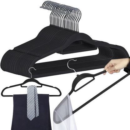 Clothes hanger 20 pieces - black Ruhhy 22536 Ruhhy 5900779946521