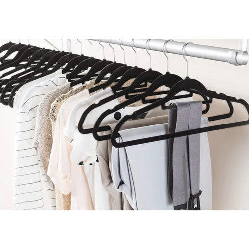 Clothes hanger 20 pieces - black Ruhhy 22536-9