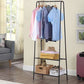 Clothes hanger - stand with shoe shelf 22258-8