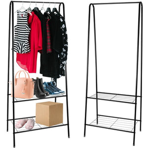 Clothes hanger - stand with shoe shelf 22258 Ruhhy 5900779944657