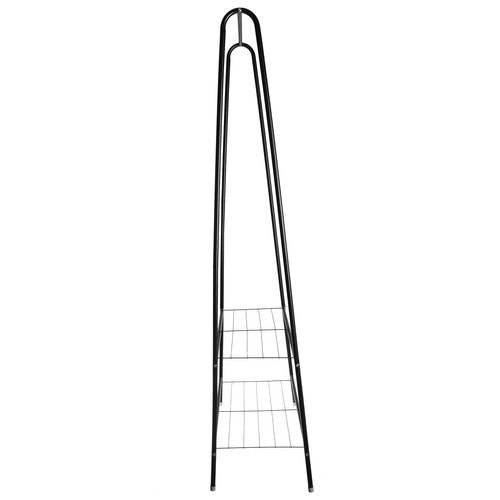 Clothes hanger - stand with shoe shelf 22258-4