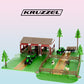 Farm with animals + 2 farm cars 22404-1