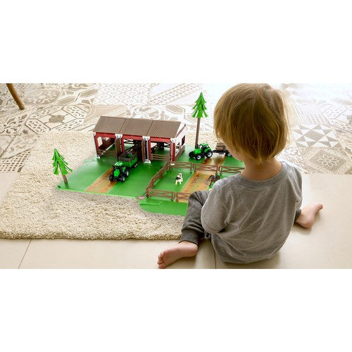 Farm with animals + 2 farm cars 22404-8