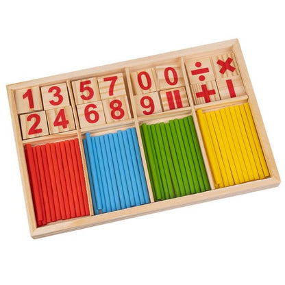 Wooden sticks for learning counting 22447 Kruzzel 5900779945937