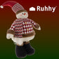 Christmas snowman - telescopic 105cm Ruhhy 22341-1