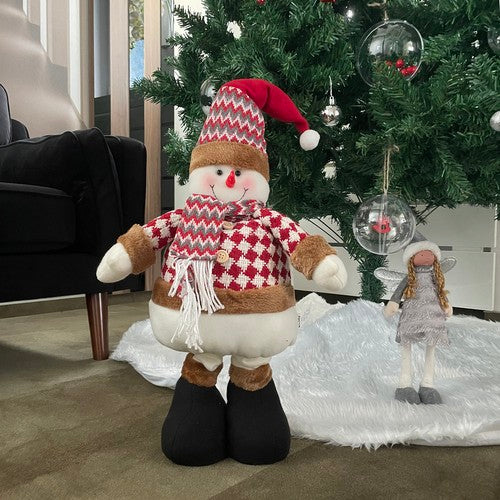 Christmas snowman - telescopic 105cm Ruhhy 22341-8