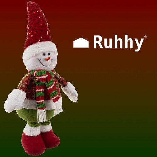 Christmas Snowman - Telescopic 95cm Ruhhy 22331-1