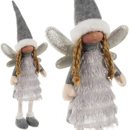 Fairy - gray Christmas figurine Ruhhy 22343 Ruhhy 5900779945135