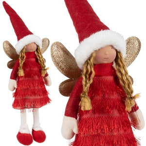 Fairy - red Christmas figurine Ruhhy 22346 Ruhhy 5900779945142