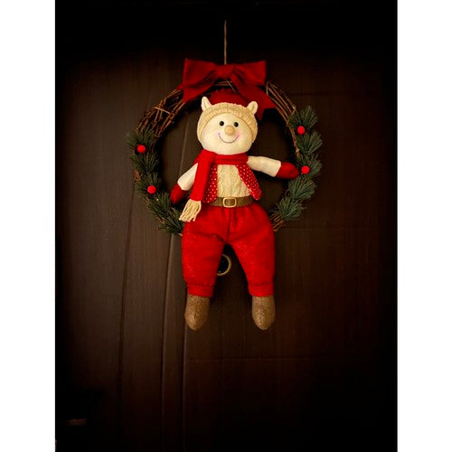 Christmas wreath on the door - "Elf" Ruhhy 22350-8