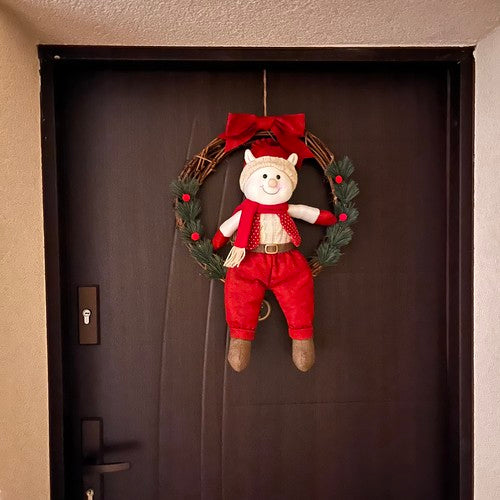 Christmas wreath on the door - "Elf" Ruhhy 22350-9