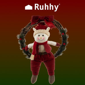 Christmas wreath on the door - "Elf" Ruhhy 22350-1