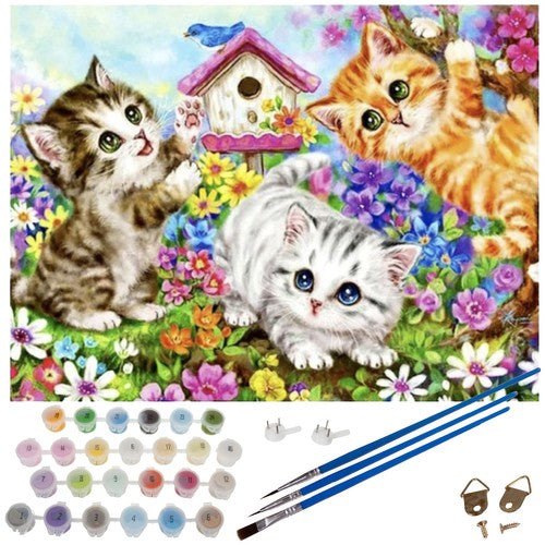 Painting by numbers 40x50cm - Maaleo cats 22781 Maaleo 5900779947856