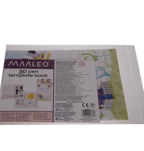 A book with templates for the Maaleo 22734 3D pen-11