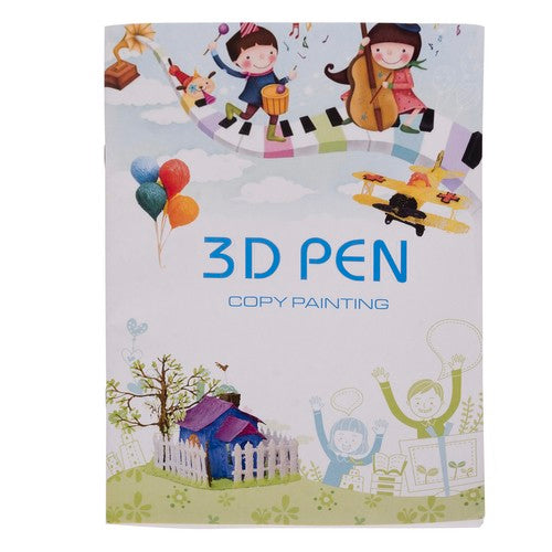 A book with templates for the Maaleo 22734 3D pen-3