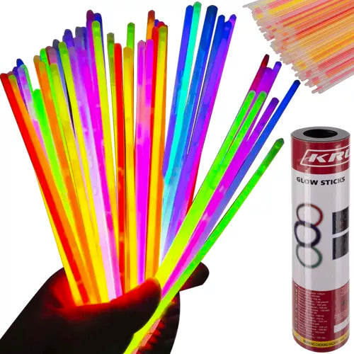 Glow sticks - 100 pcs. 22889 Kruzzel 5900779948259