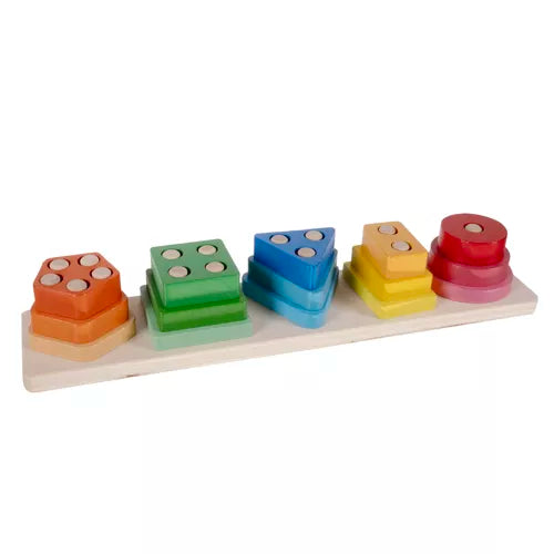 Wooden puzzle sorter Kruzzel 22492-2