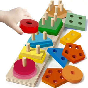 Wooden puzzle sorter Kruzzel 22492 Kruzzel 5900779946200