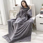 Light gray sweatshirt and bathrobe Ruhhy 22649-9