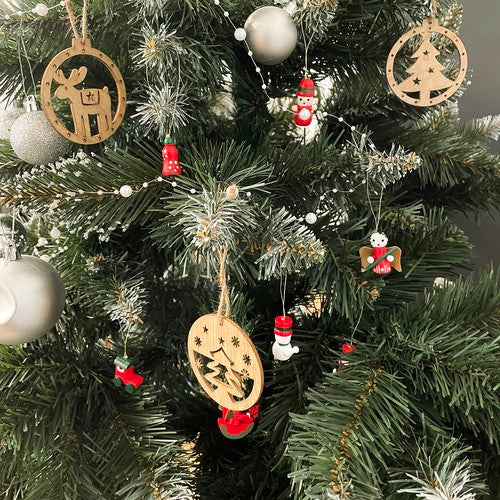 Christmas baubles/tree pendants 10 pcs. Ruhhy 22943-5