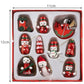 Christmas baubles/tree pendants 10 pcs. Ruhhy 22943-3