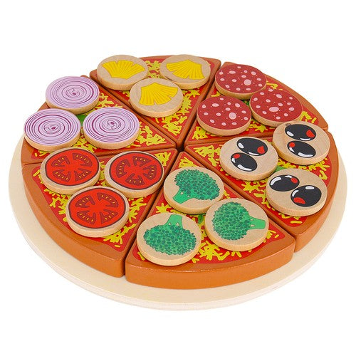 Wooden pizza - set 22471-4