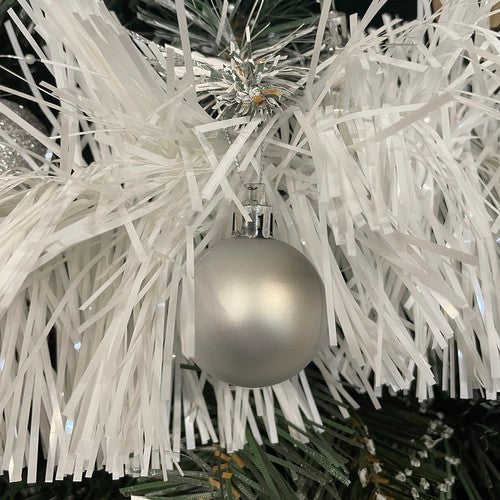 Christmas tree garland - white 6m Ruhhy 22307-4