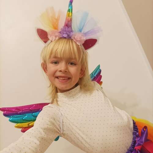 Kruzzel unicorn costume 22962-8