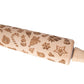 Rolling pin - Christmas patterns Ruhhy 22039-1