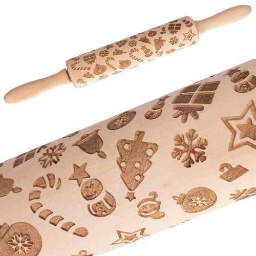 Rolling pin - Christmas patterns Ruhhy 22039 Ruhhy 5900779943988