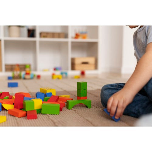 Wooden blocks - 100pcs Kruzzel 22666-11