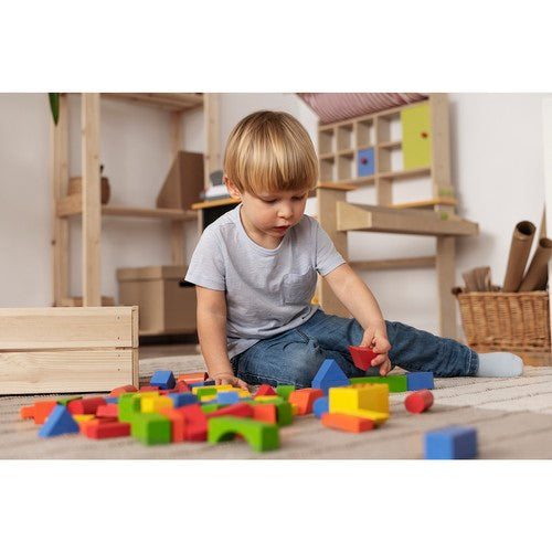 Wooden blocks - 100pcs Kruzzel 22666-9