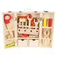 Box + set of wooden tools 22697-7