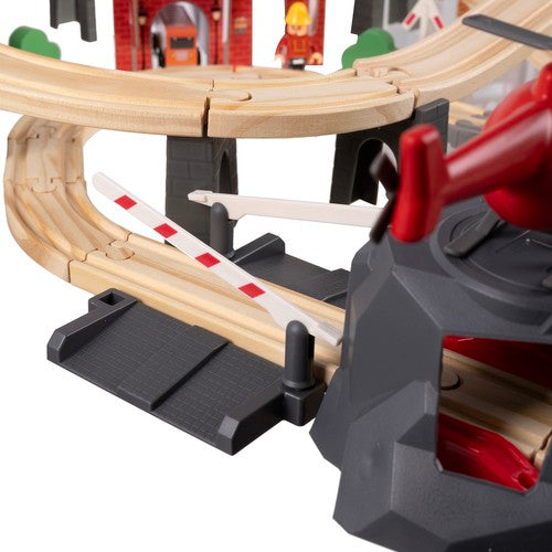 Wooden railway - Kruzzel train 22754-9