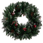 Wreath - Christmas decoration covered with snow Ruhhy 22302-4