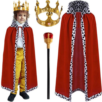 King costume set 3 pcs. Kruzzel 20560 Kruzzel 5900779942561