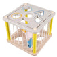 Sorter - wooden sensory cube 22885-1