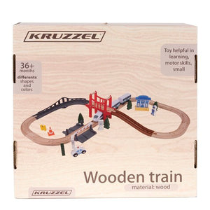 Wooden railway - Kruzzel track 22646-1