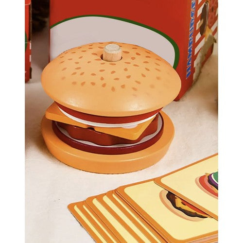 Kruzzel 22673 wooden burger-8