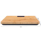 LCD bathroom scale - wooden Ruhhy 22522-3