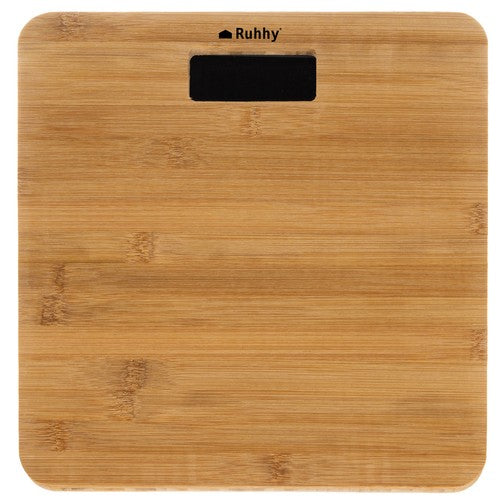 LCD bathroom scale - wooden Ruhhy 22522-1