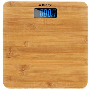 LCD bathroom scale - wooden Ruhhy 22522 Ruhhy 5900779946460