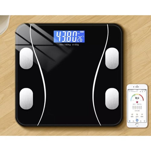 LCD bathroom scale - analytical Ruhhy 22525-8