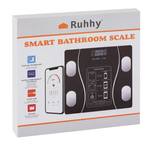 LCD bathroom scale - analytical Ruhhy 22525-7