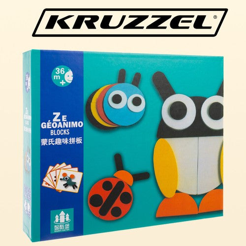 Wooden puzzle - Kruzzel 22426 puzzle-1