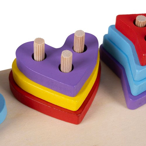 Wooden sorter - fishing Kruzzel 22565-8