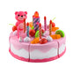 Birthday cake - 80 elements 22437-10