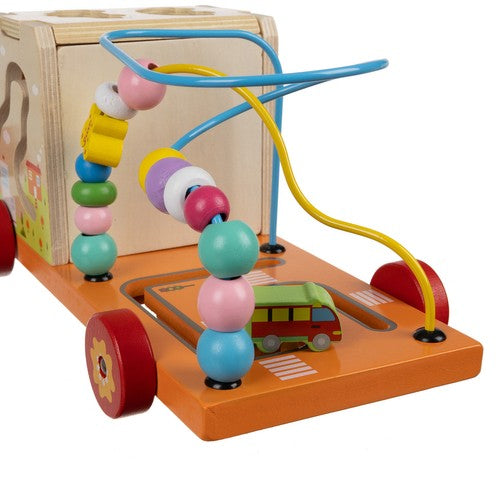 Sorter - wooden car Kruzzel 22652-6