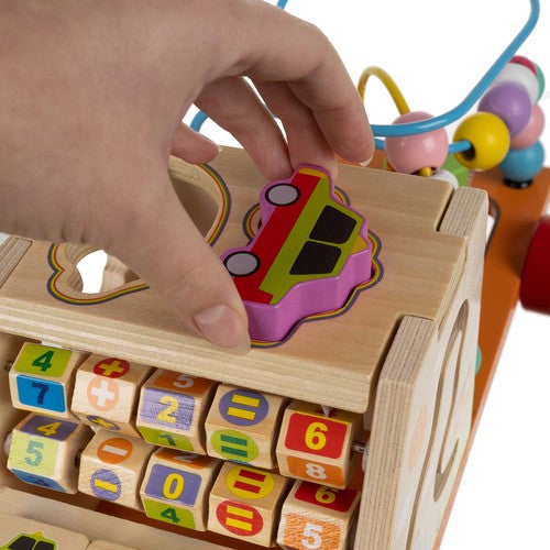 Sorter - wooden car Kruzzel 22652-7