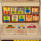 Sorter - wooden car Kruzzel 22652-8